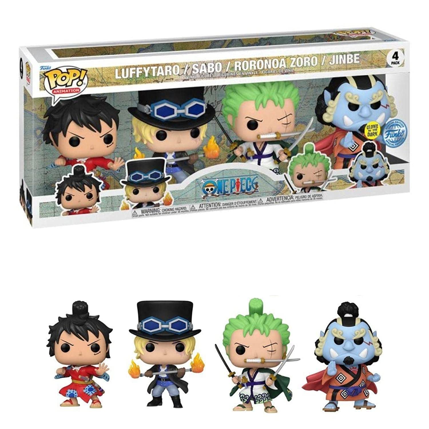 Amazon.com: Funko Pop! Animation: One Piece - Monkey D. Luffy - 4